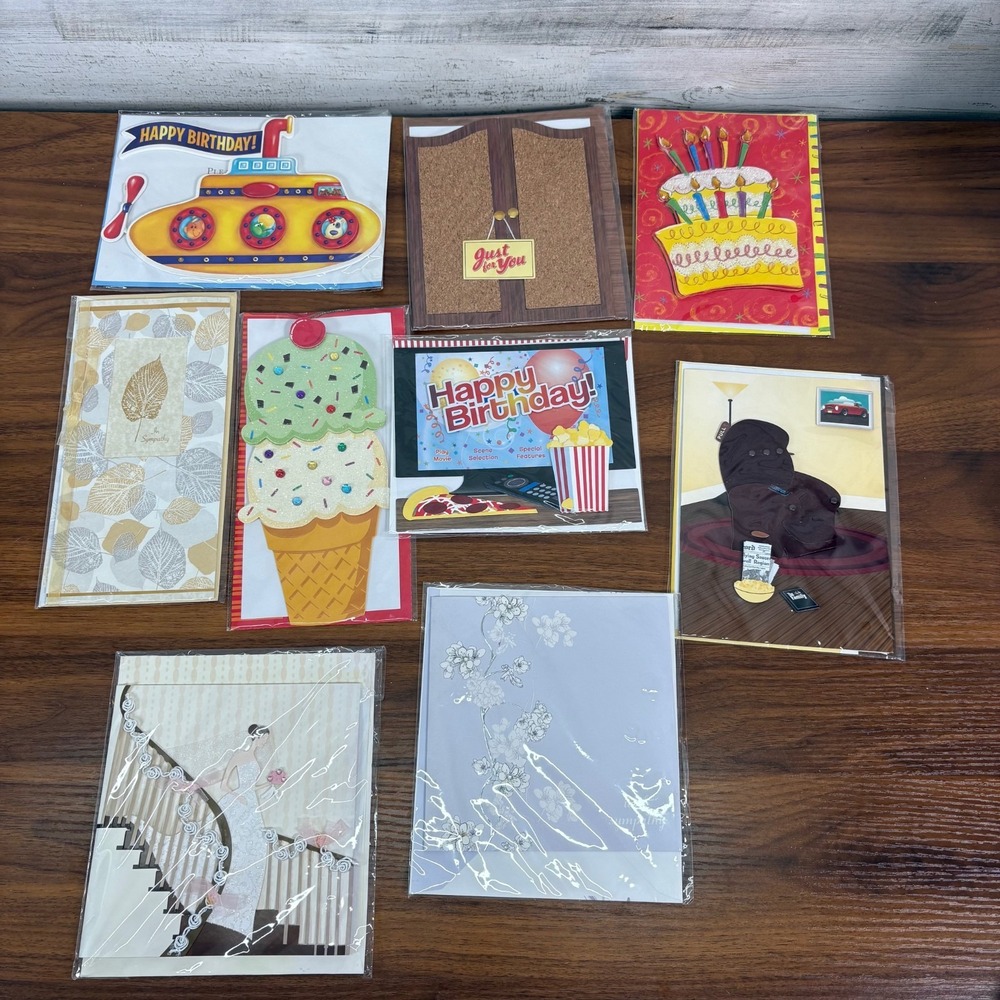 NEW PAPER MAGIC GROUP Greeting Cards Various cards lot of 9